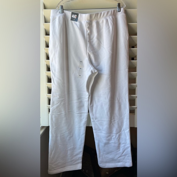 Karen Scott Sport - NWT - XL - Bright White - Sport Fleece - Pockets - Picture 6 of 8